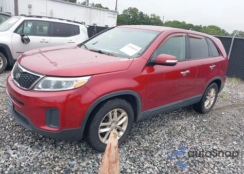 2014 Kia Sorento Lx from USA, damaged, VIN 5XYKT3A65EG444836